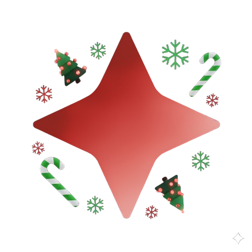 Logo Brighter Builds Noël sans fond